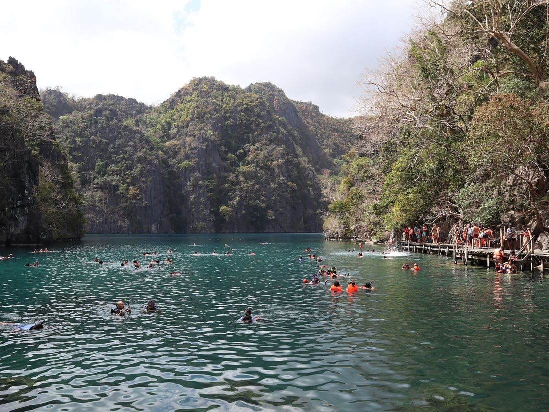 Kayangan Lake on Coron Island, northern Palawan