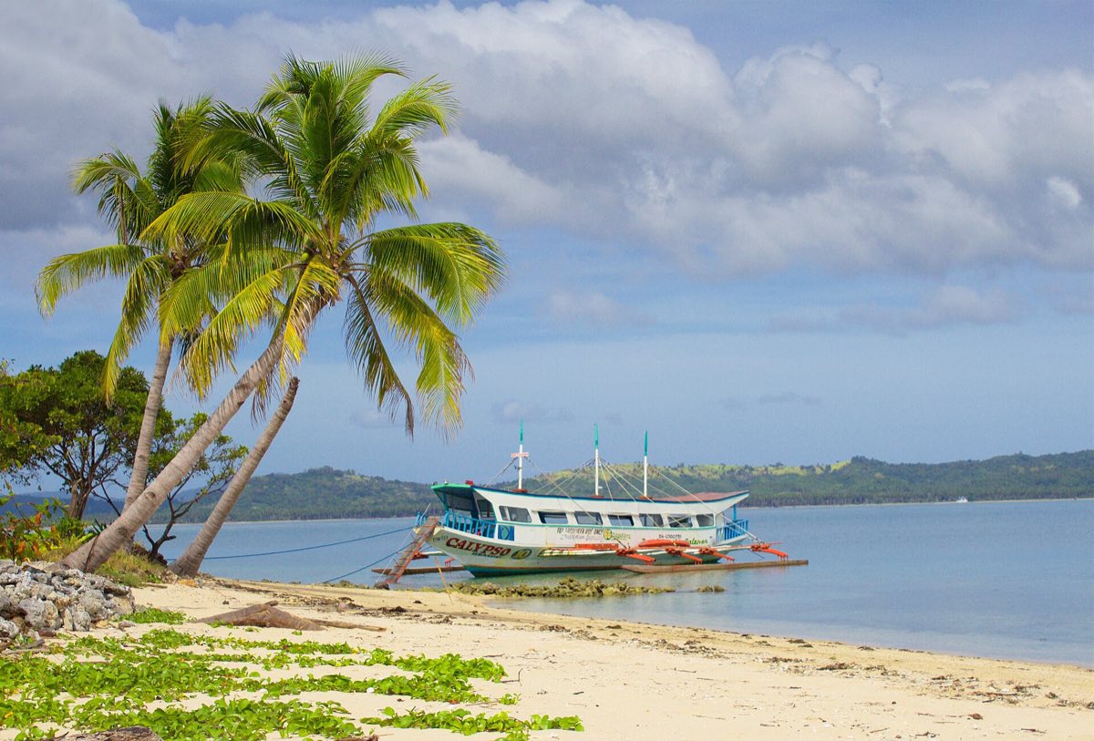Barlas Island in Honda Bay, near the Dos Palmas resort island