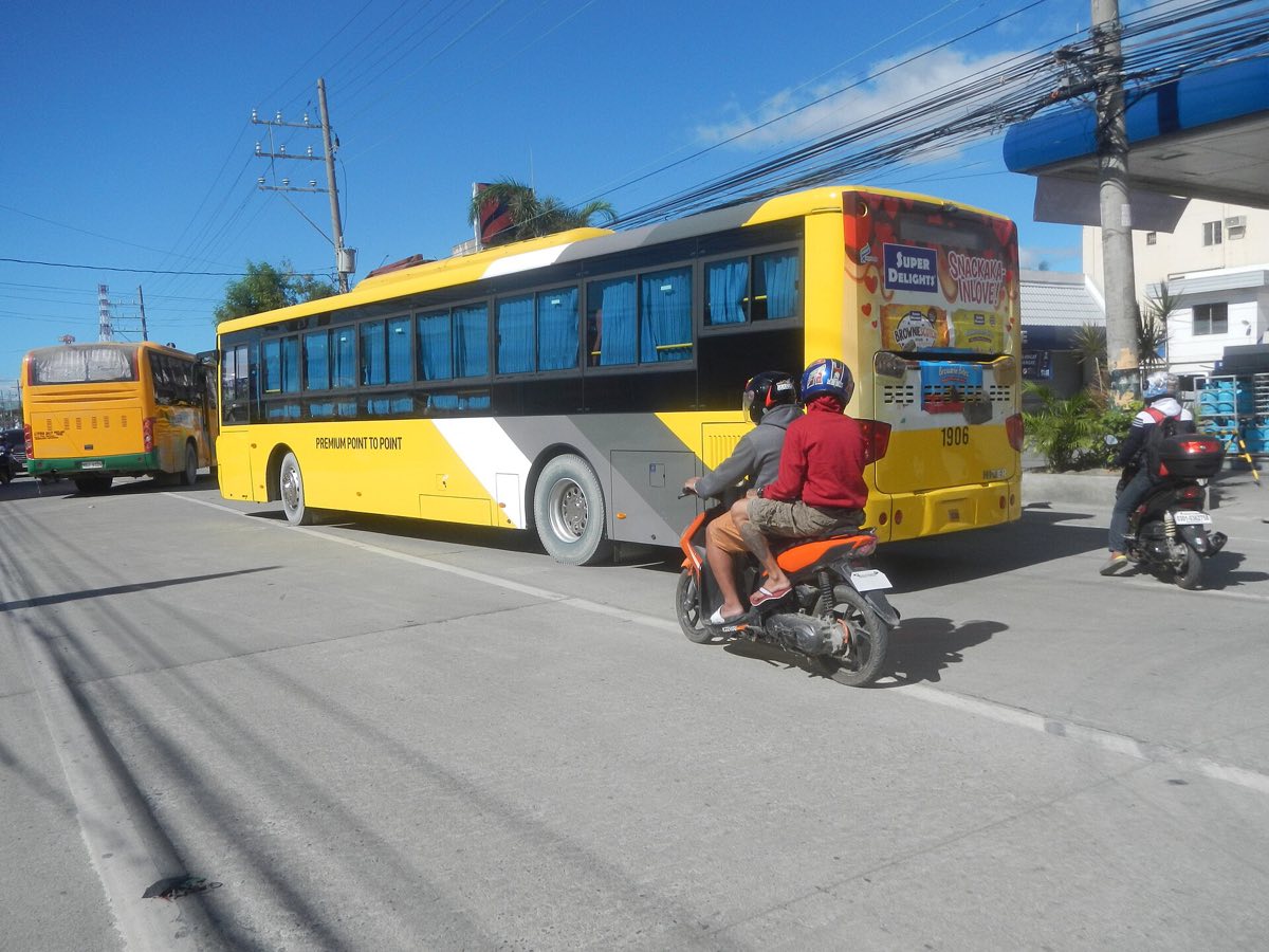 A Philippine point-to-point coach