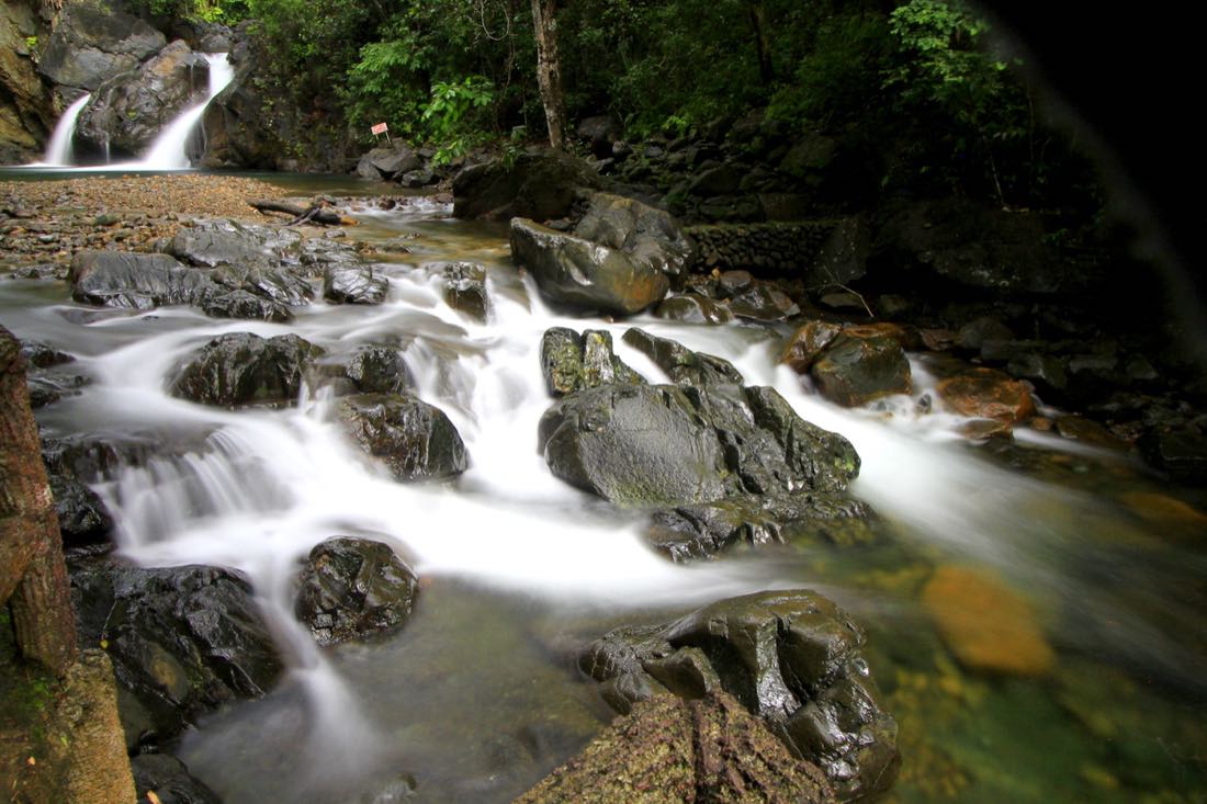 Estrella Falls near Narra, southern Palawan