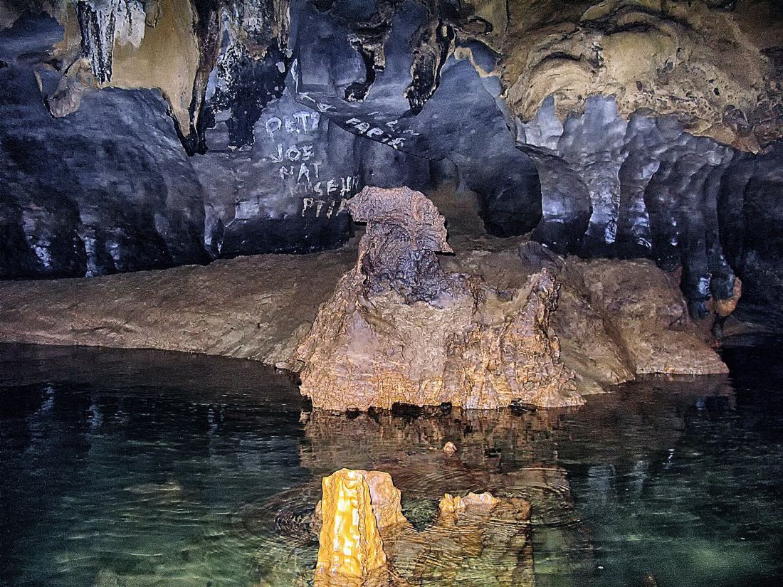 Karst country in Puerto Princesa Subterranean River National Park