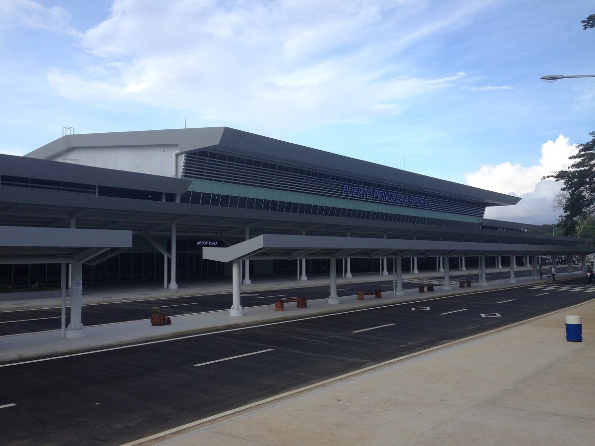 The exterior of Puerto Princesa International Airport