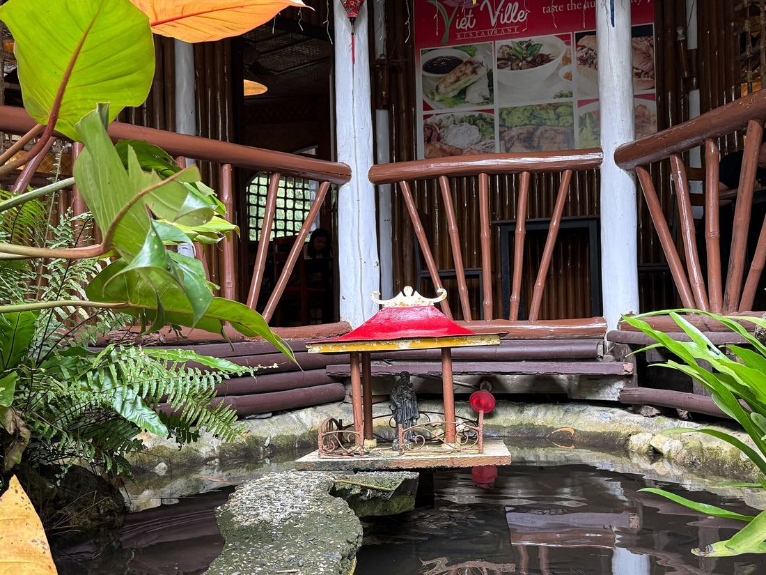 The Viet Ville restaurant north of Puerto Princesa