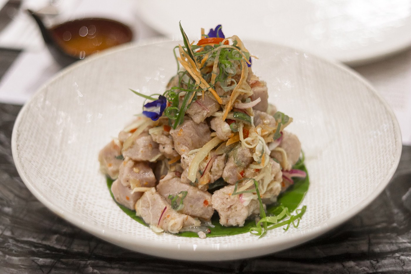 Kinilaw, the Filipino cured raw fish dish